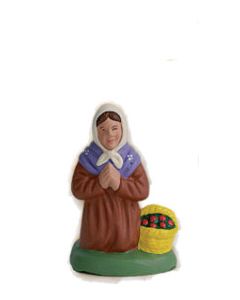 Praying woman