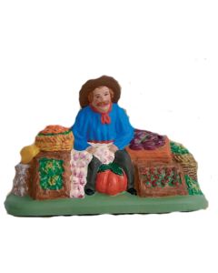 Santon de Provence vegetables seller