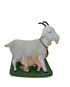 Santon de Provence Goat and Kid