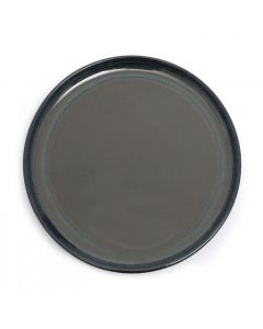 Stoneware Plate Mauleon Deep Blue