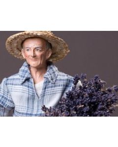 Dressed Santon Man with lavender