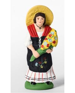 Santon de Provence The flower girl from Nice