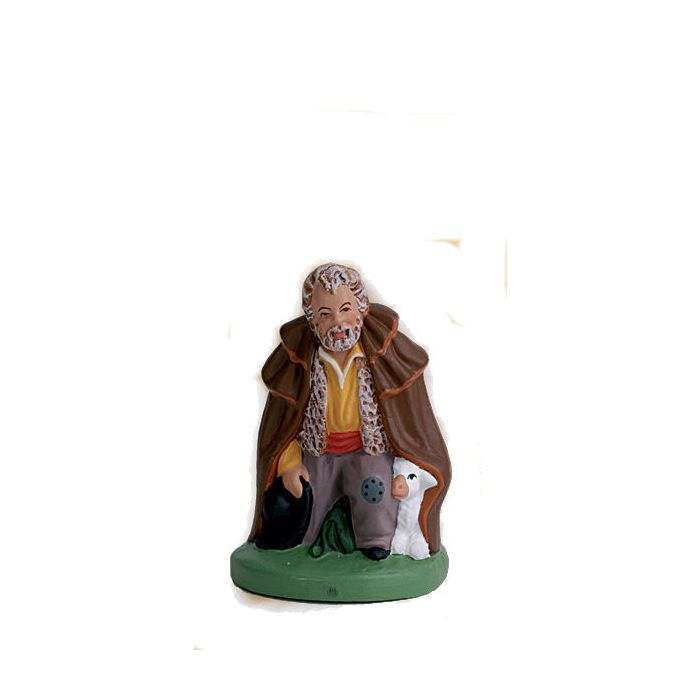 Old kneeling shepherd