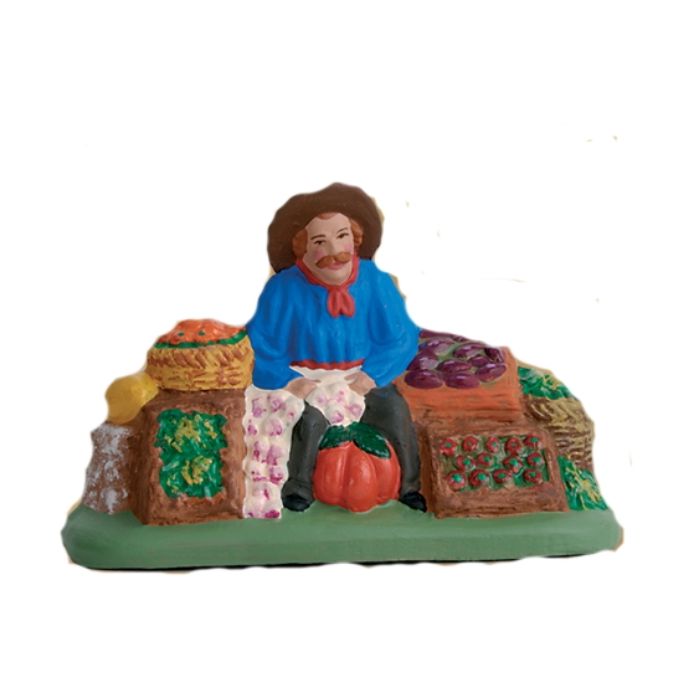 Santon de Provence vegetables seller