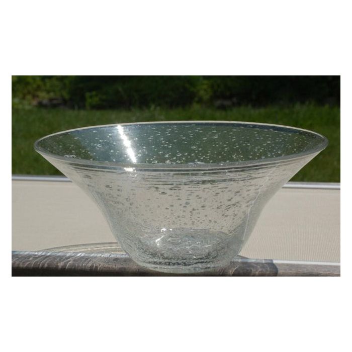 Biot glassware Fruit or Dessert bowl - clear