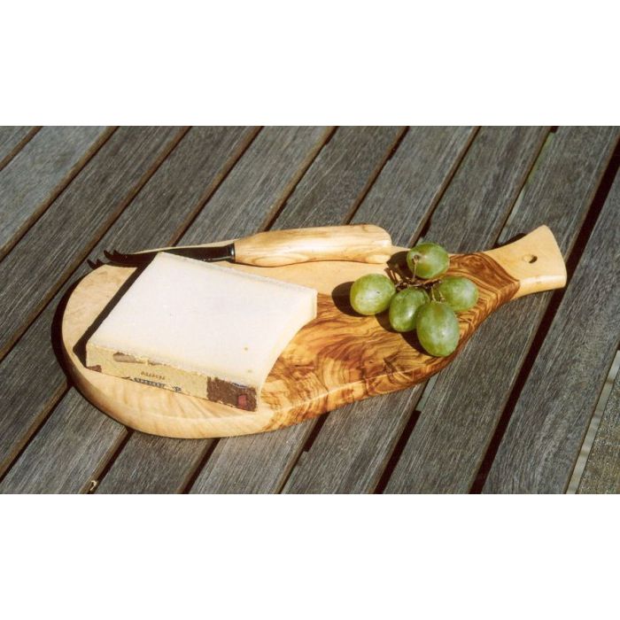 Olive wood cheese board