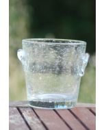 Biot glassware ice cubes bucket - Clear