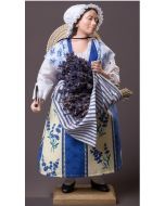 Dressed Santon Woman with Lavender