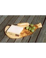 Olive wood cheese board