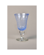 Biot Glassware stemmed Blue duo color